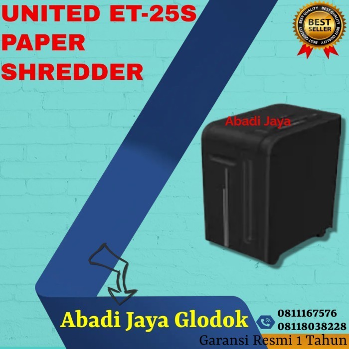 

UNITED ET-25S PAPER SHREDDER