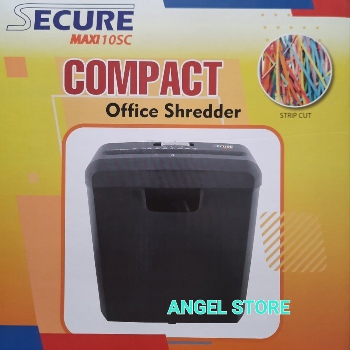 

PAPER SHREDDER SECURE MAXI 10 SC MESIN PENGHANCUR PEMOTONG KERTAS 10SC