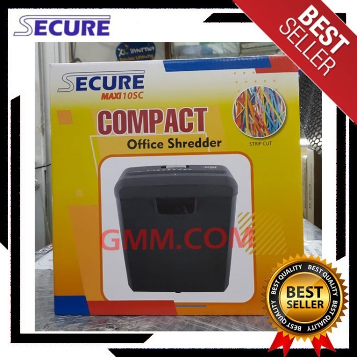 

SECURE MAXI 10SC - PAPER SHREDDER - MESIN PENGHANCUR KERTAS