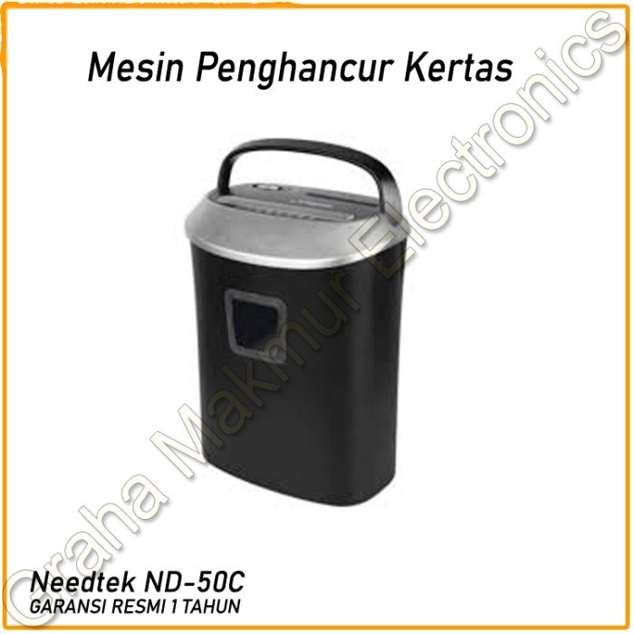 

Needtek ND-50C Paper Shredder - Mesin Penghancur Kertas