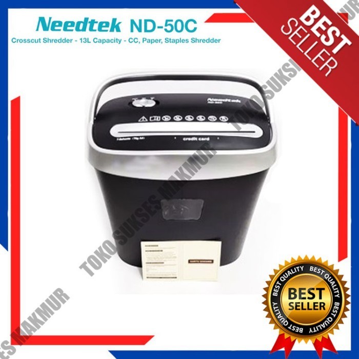 

Paper Shredder NEEDTEK ND-50C - Mesin Penghancur Kertas