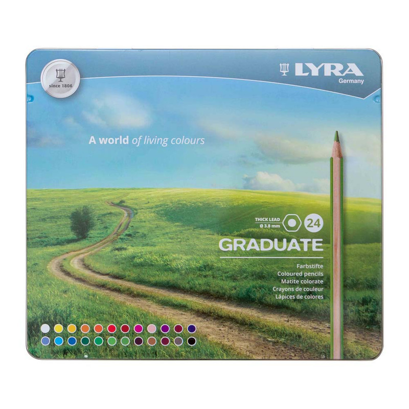 

Lyra-Graduate Metal Box 24 Colours
