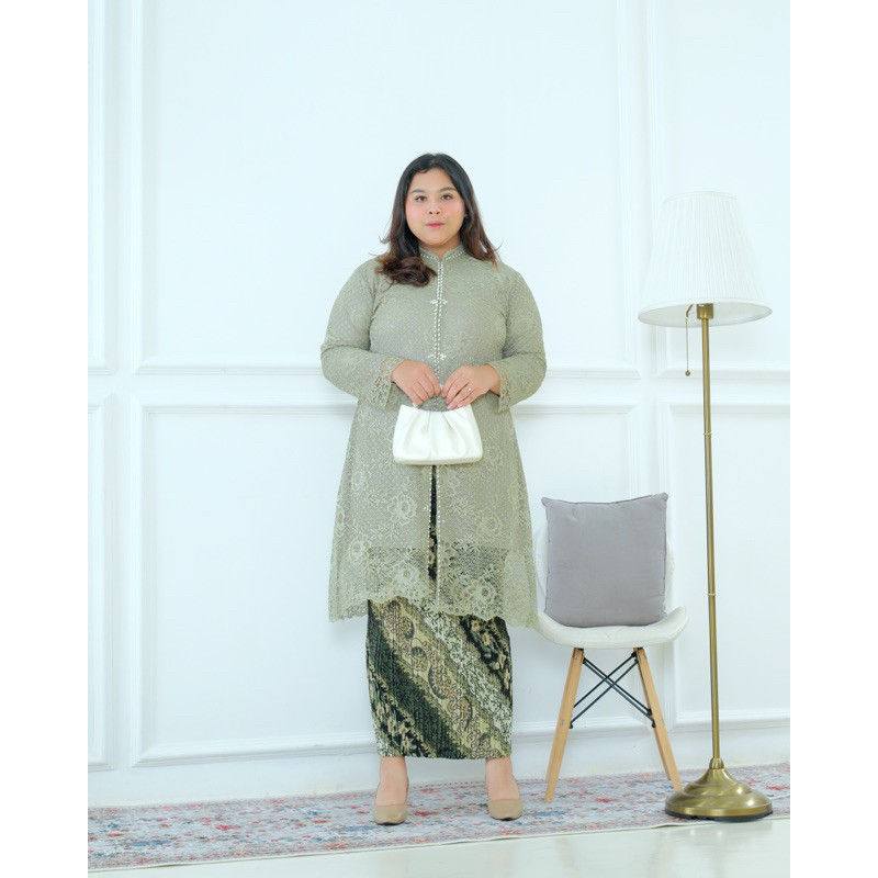 [EXCLUSIVE] MODEL TERKINI JUMBO// kebaya brokat jumbo//kebaya pesta//kebaya modern//kebaya tunik