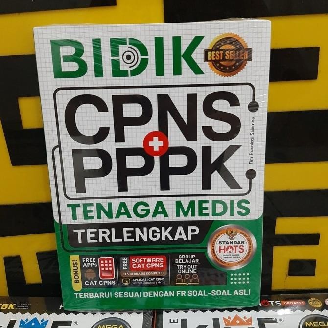 

BUKU BIDIK CPNS + PPPK TENAGA MEDIS TERLENGKAP 2021