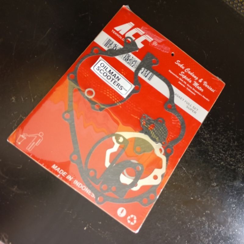 PERPAK MESIN VESPA SUPER GASKET VESPA SUPER GASKET MESIN VESPA SUPER PERPAK SET MESIN VESPA SUPER