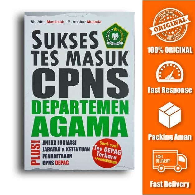 

Buku Sukses Tes Masuk CPNS Departemen Agama ( Ed. Terbaru)