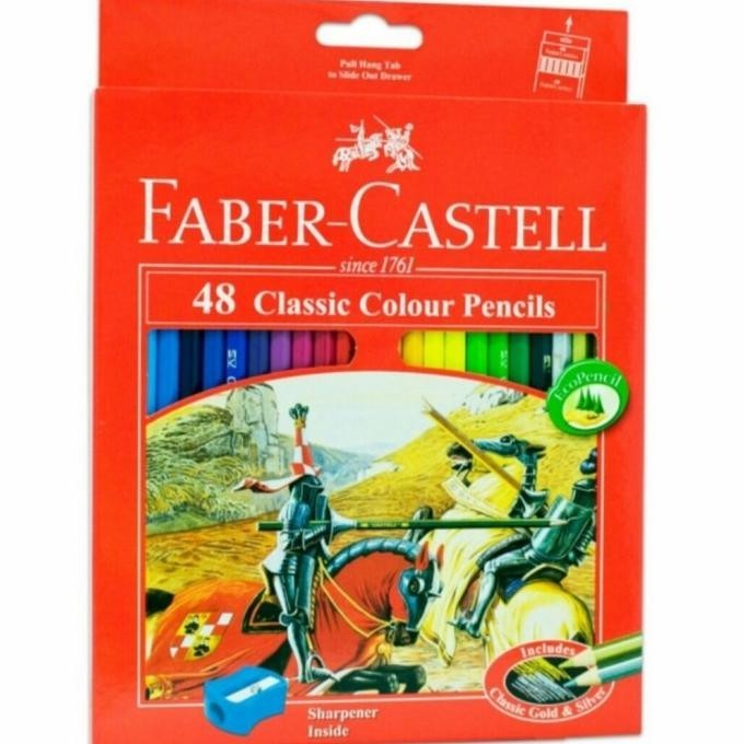 

Pensil Warna Faber Castell 48 Classic Colour Pencils