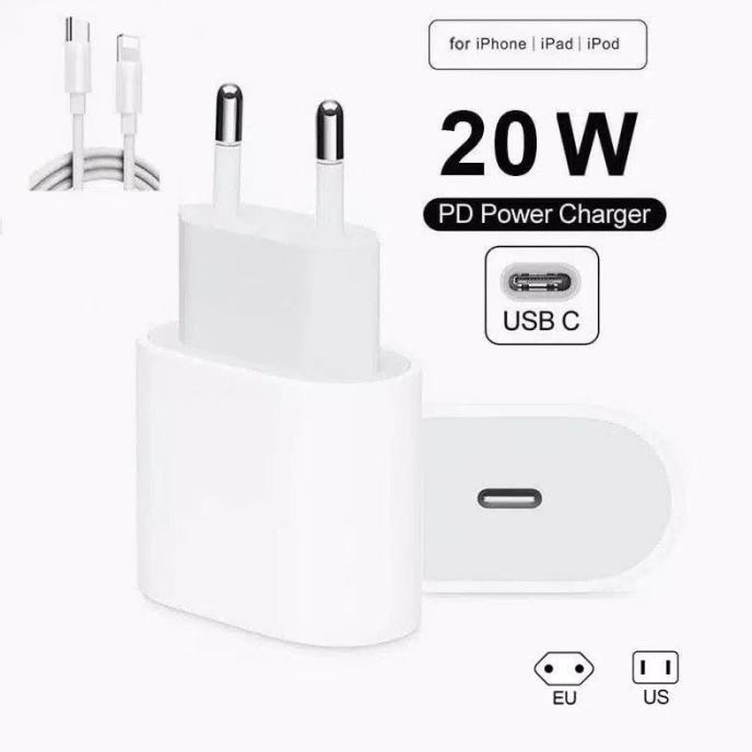 Diskon Kepala Charger Iphone 13 14 20W Adapter Fast Charging 20 Watt Original Asli