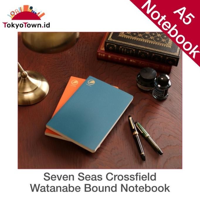 

Seven Seas Crossfield Watanabe Bound Notebook Tomoe River