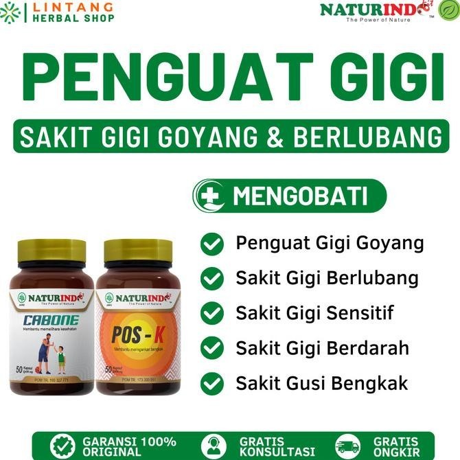 Obat Penguat Gigi Goyang Sakit Gigi Sensitif Herbal Ampuh