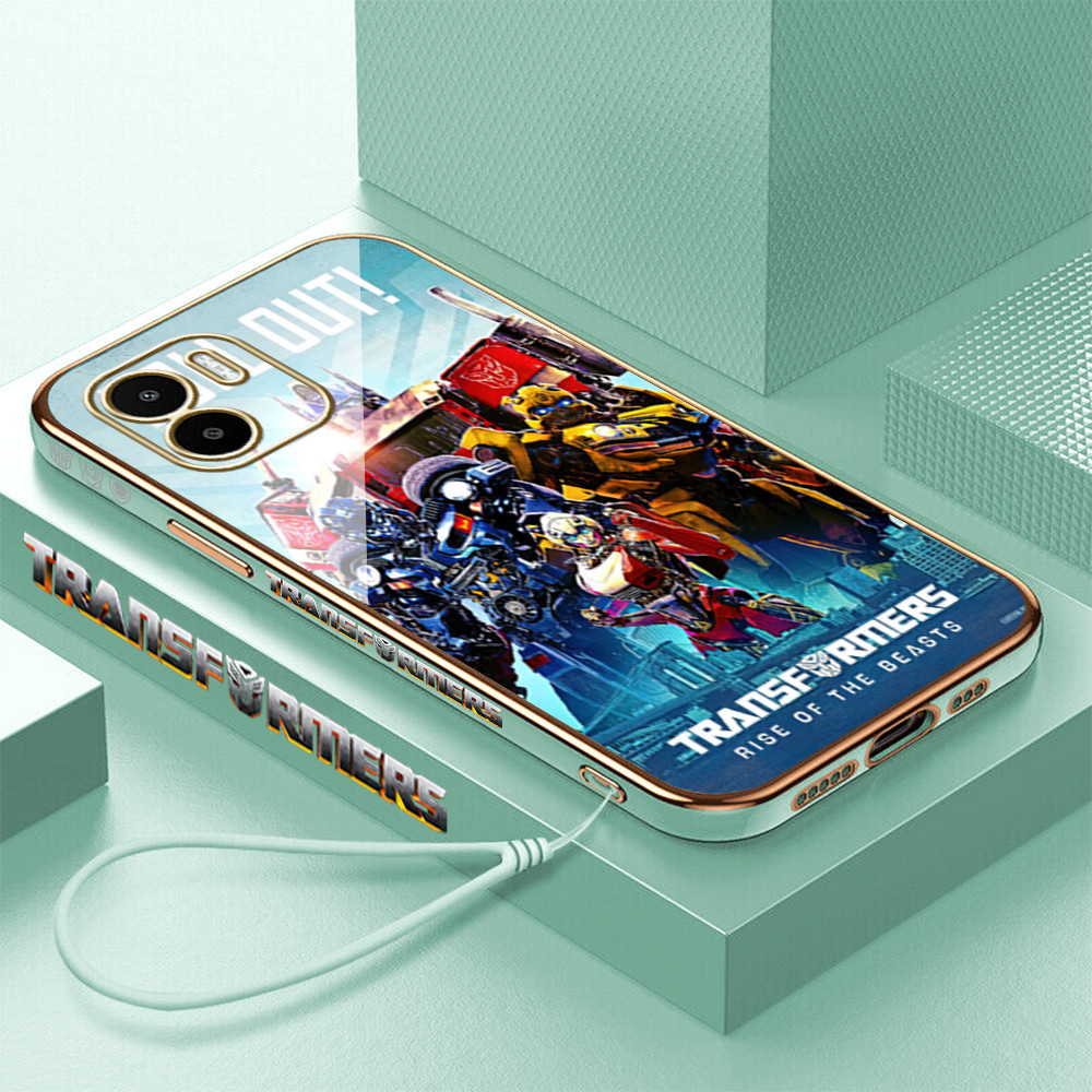 [Pengiriman lokal] XiaoMi 11x Redmi A1 A2 K40 Pro Ultra K40S S2 Y2 Casing Ponsel Pola Transformers a