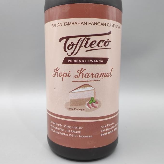 

Toffieco Kopi Karamel Pasta 500G - Perisa Tofieco Coffee Caramel