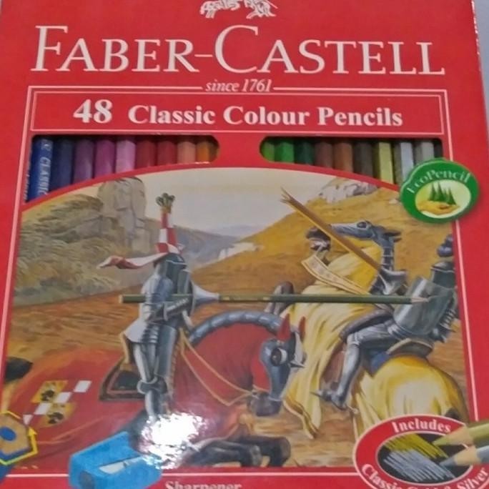 

Pensil Warna Faber Castell 48 Warna Classic