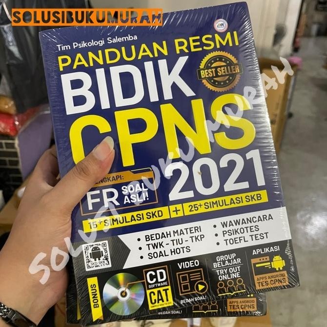 

BEST SELLER PANDUAN RESMI BIDIK CPNS 2021 TERUPDATE TERLENGKAP