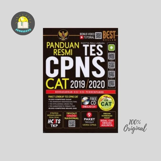 

Panduan Resmi Tes Cpns Cat 2019/2020+CD - Bintang Wahyu