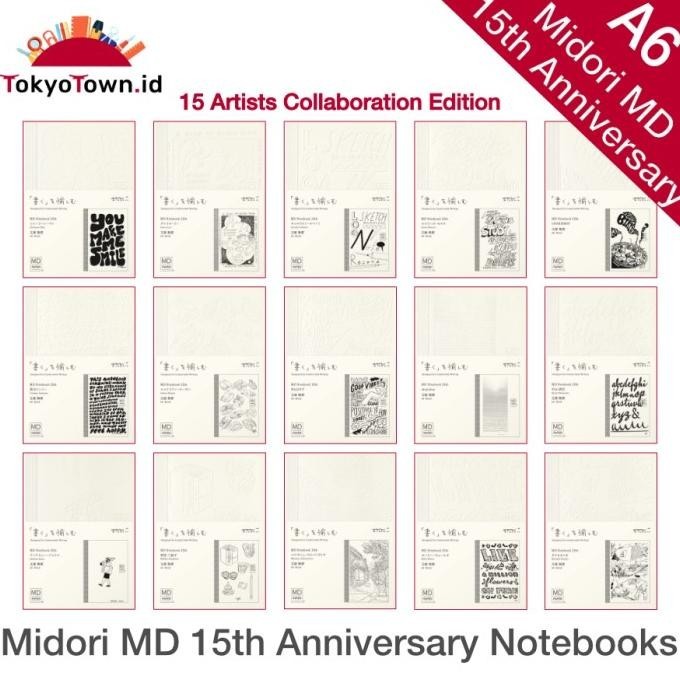 

Md Notebook 15Th Anniversary Artist Collaboration A6