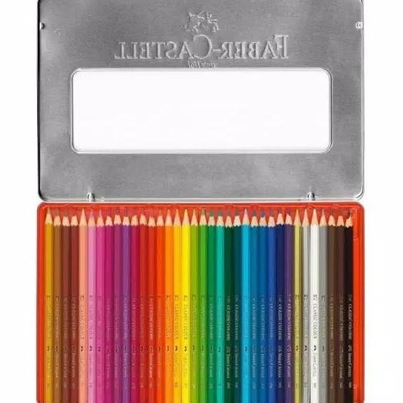 

Pensil Warna Faber Castell 36 Warna Kemasan Kaleng/Tin Case