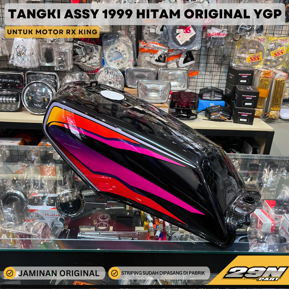 TANK TANGKI 1999-2000 HITAM RX-KING RXKING RXK ASSY ORIGINAL YAMAHA