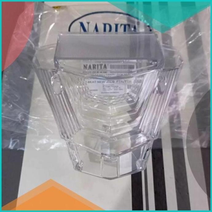 mika kaca lampu stop belakang beat eco street beat new 2016-2019 putih