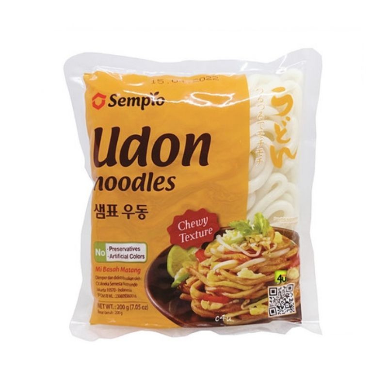 

Sempio Mie Udon Noodles 200gr jepang korea basah matang kenyal chewy