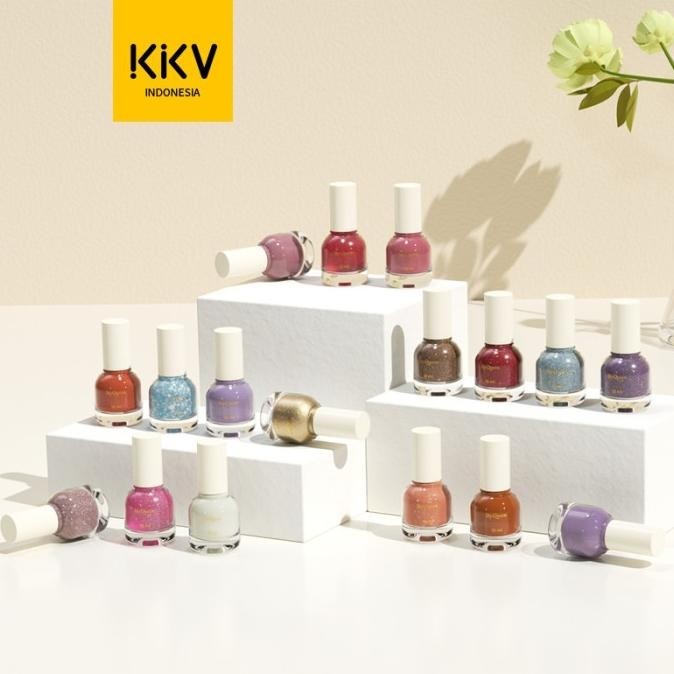 KKV - Kuteks Water-based Nail Polish/ Kutek Kuku Rippeable / Cat Kuku