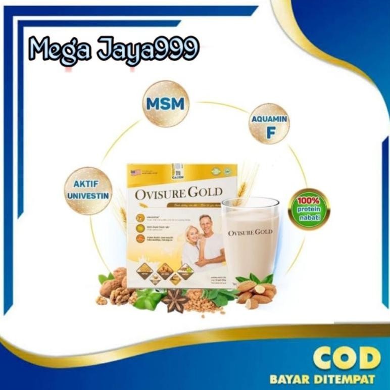 

PROMO TERBARUUU MEGA JAYA99 - OVISURE GOLD PAKET 2 BOX MILK SUSU OBAT TULANG DAN SENDI ASAM URAT SAKIT PUNGGUNG HERNIA YG 100% IMPORT USA