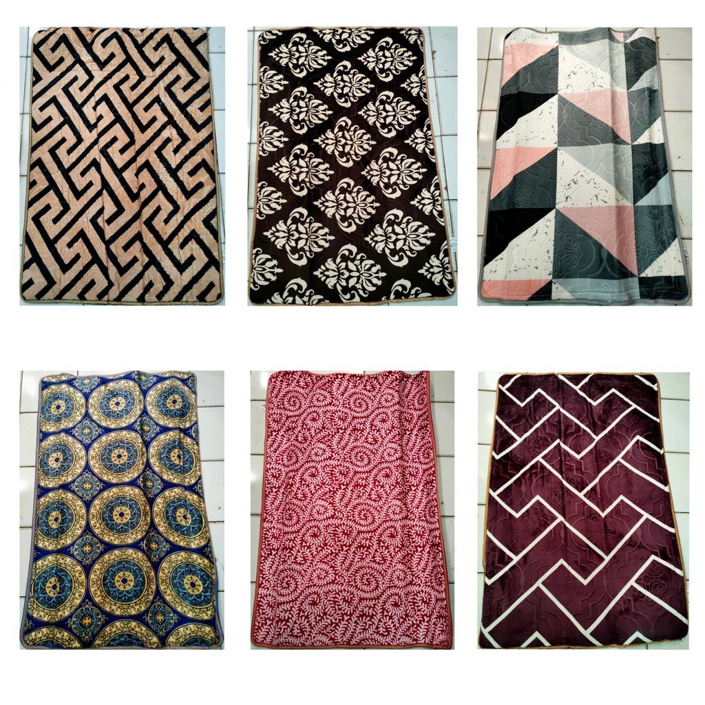 [LOOK STYLISH] Karpet Lantai Tebal dan Empuk Minimalis KARPET MALAYSIA UK 90 X 135(UNTUK IMAM DAN