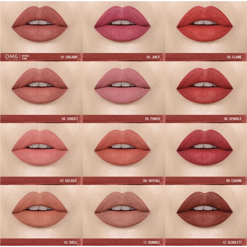 OMG Oh My Glam  Matte Kiss Lip Cream 11 Bumble