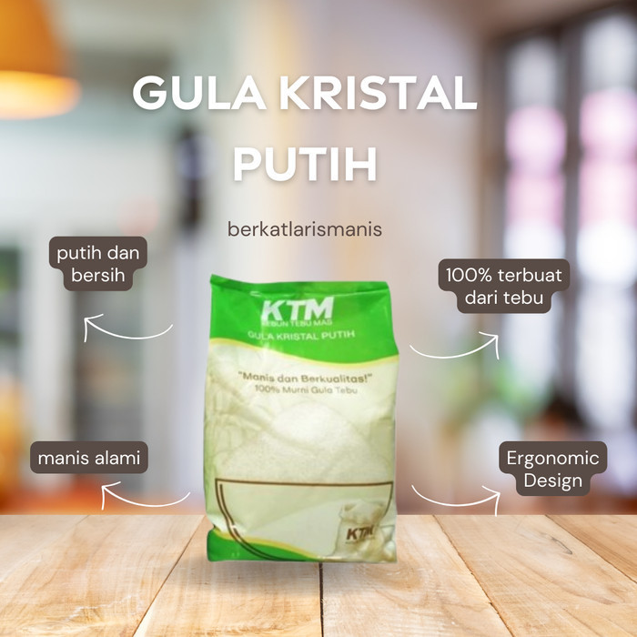 

GULA PASIR KTM GULA KRISTAL PUTIH KEBUN TEBU MAS