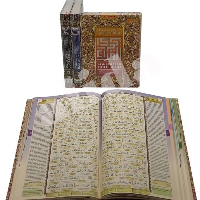 

Alquran Tajwid Perkata Latin Al-Madrasah Duo Latin Uk A5 Almadrasah