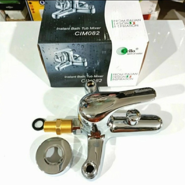 KRAN AIR PANAS DINGIN CELLO CIM 082 TANPA BOBOK TEMBOK/KRAN MIXER MURAH