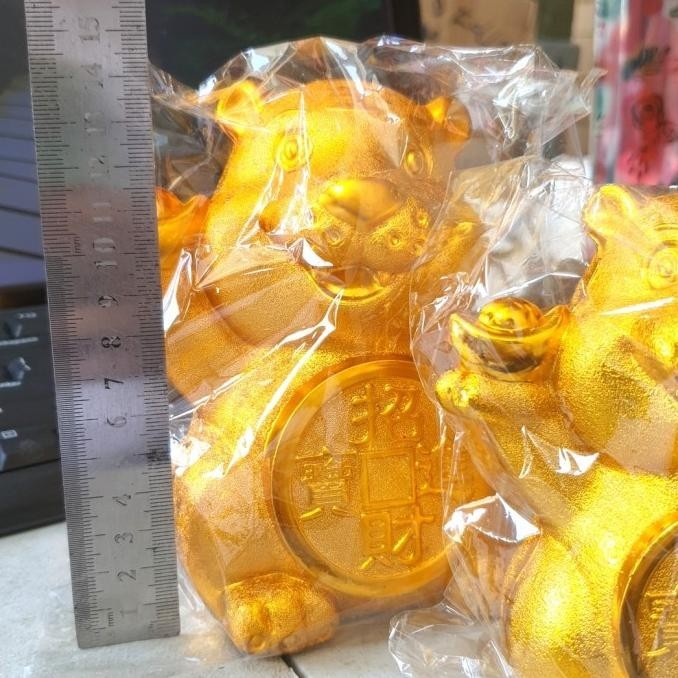 OLH - Patung Macan Celengan Tiger Kado Parcel Imlek Murah Grosir - KECIL TERLARIS