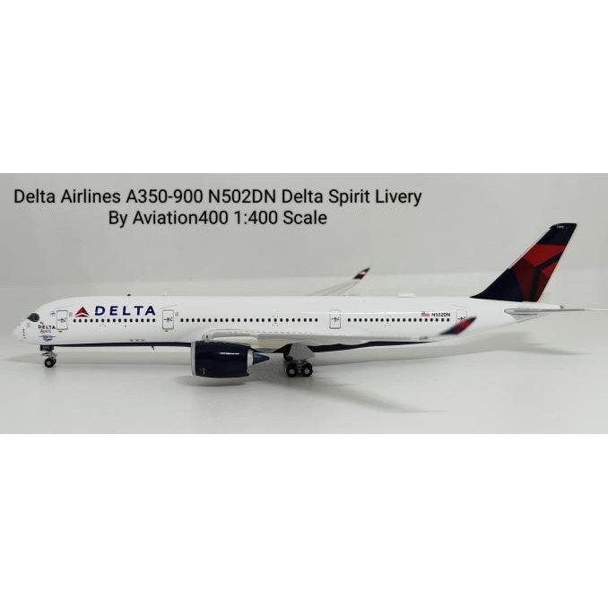 Delta Airlines A350-900 N502DN Delta Spirit Livery By Aviation400
