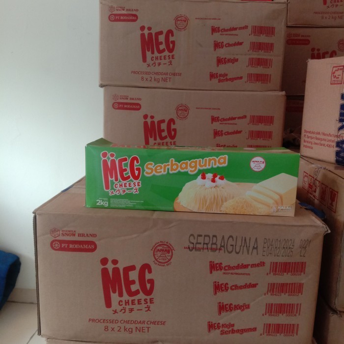 

Meg Cheddar Meg Keju Serbaguna 2Kg