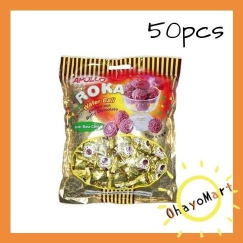 

Apollo Roka Refill 50pcs / isi ulang biskuit roka 300grm