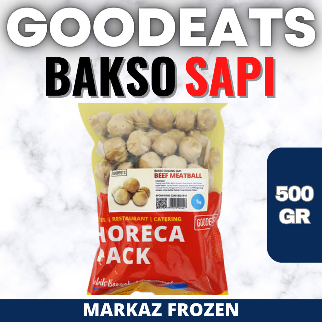 

GOOD EATS BAKSO SAPI 500GR (20/Q)