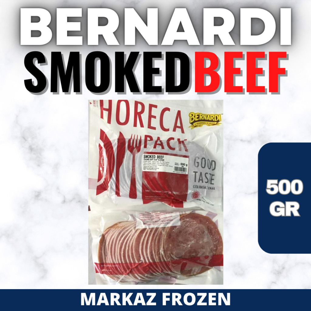 

BERNARDI HP SMOKED BEEF BULAT VP 500GR (6/Q)