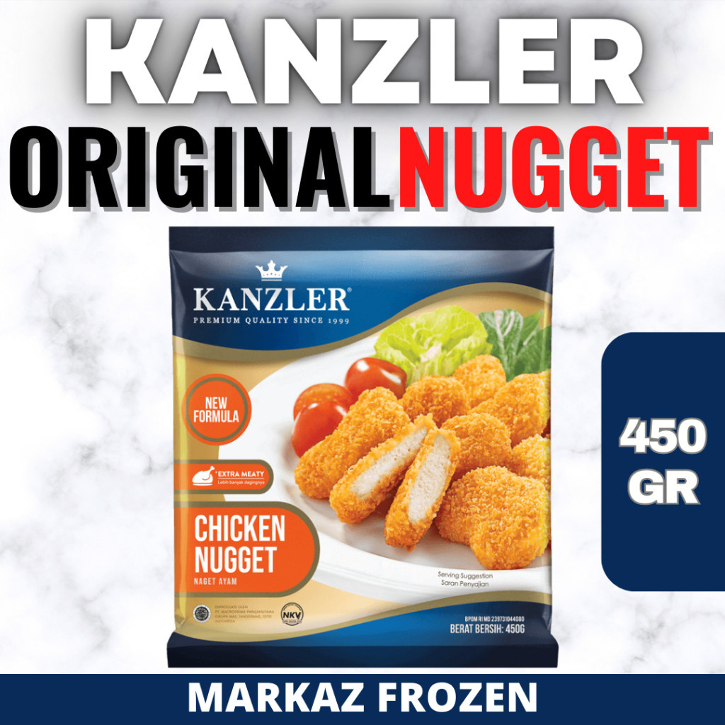 

KANZLER ORIGINAL NUGGET 450GR (20/Q)