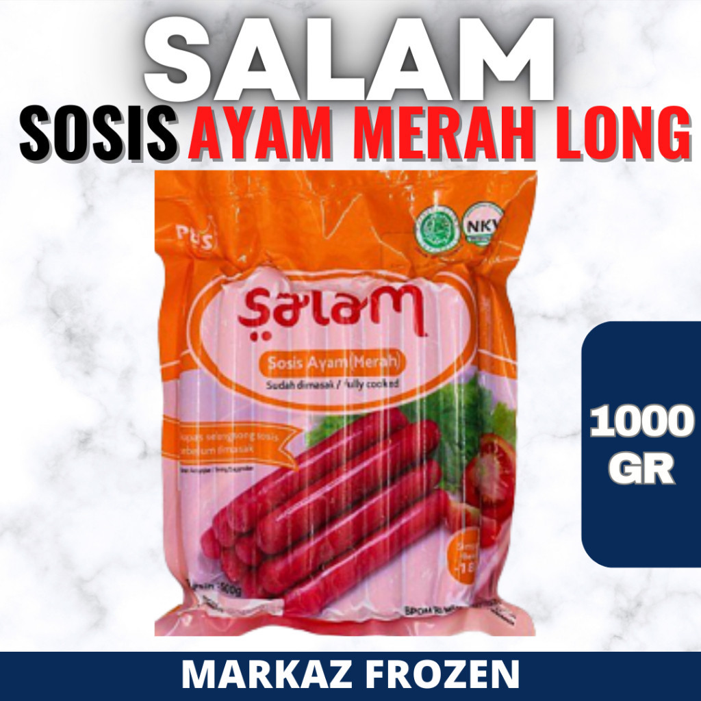 

SALAM SOSIS MERAH LONG 1KG (10/Q)
