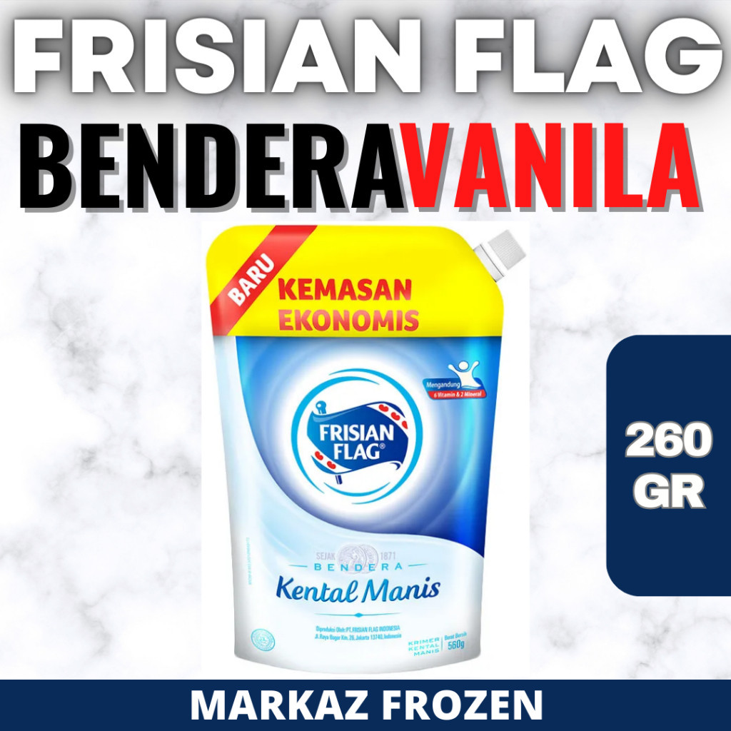 

FRISIAN FLAG POUCH 260ML VANILA (24/Q)