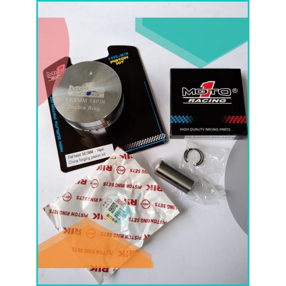PISTON SEHER 58,5 PIN PEN 14 MOTO1 FORGED 13m4yZ4 parts