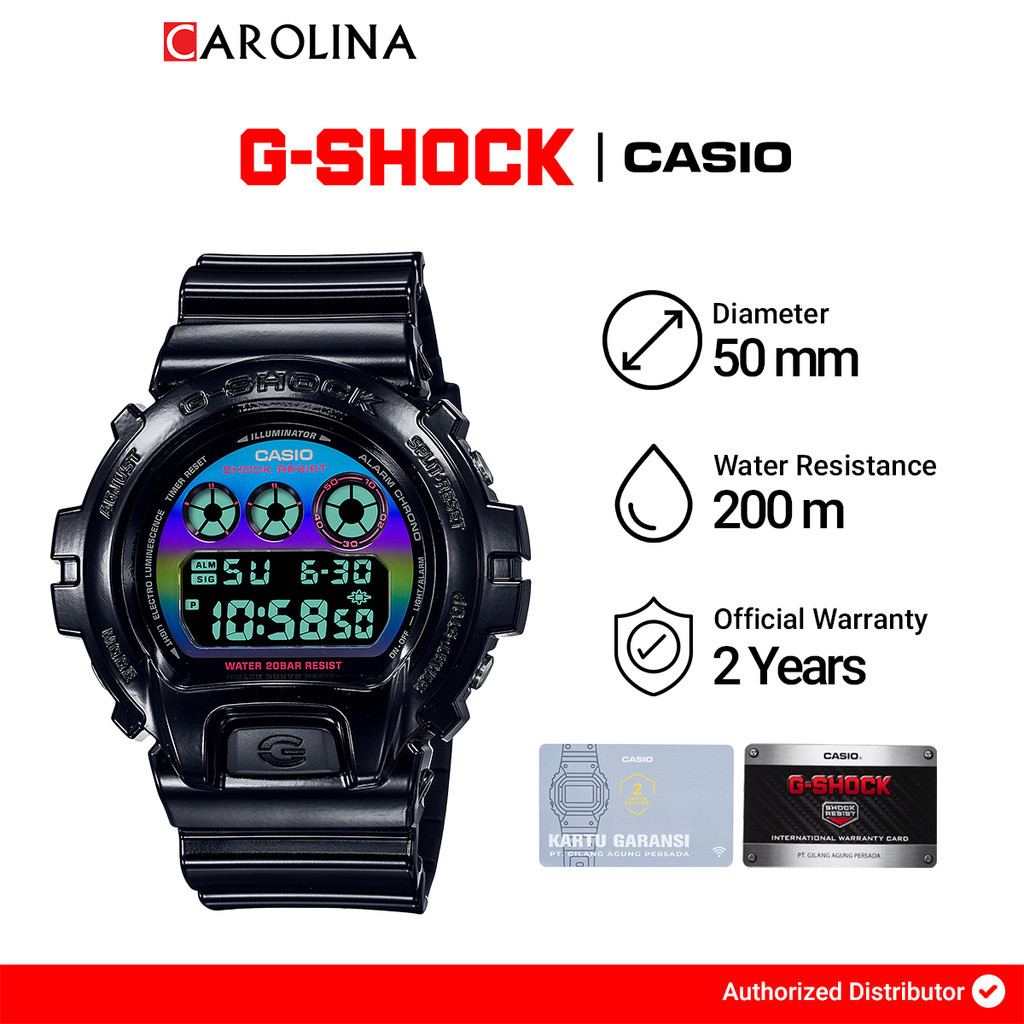 Jam Tangan Casio G SHOCK DW-6900RGB-1D Pria