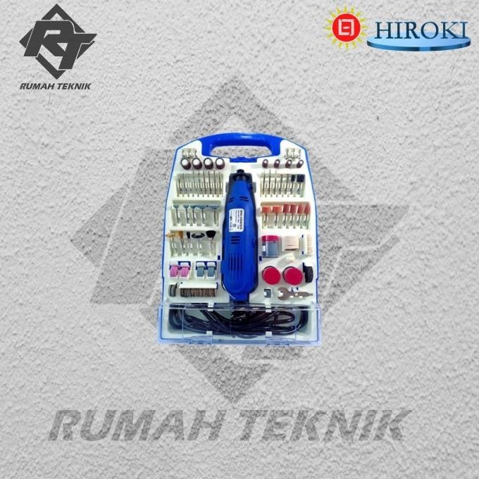 

Hiroki Hr23401 Mesin Gerinda Mini Tunner Carving Ukir Batu Besi 234Pcs