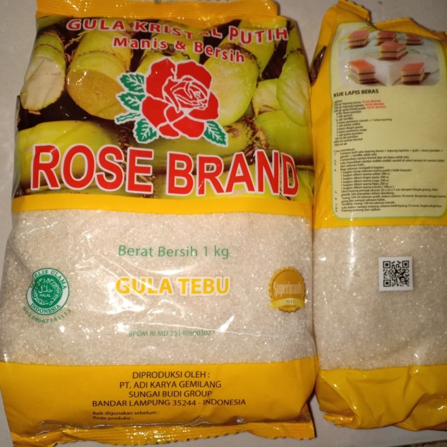 

Gula Pasir Rosebrand 1 kg Kuning Manis MURAH