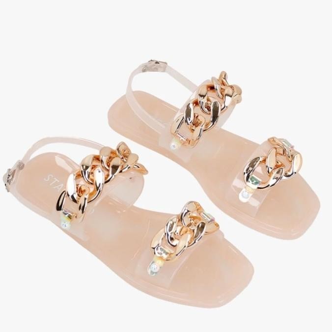 Ready Stok Sandal Flat Jelly Wanita Staccato Original Sale Ready Olilavawa