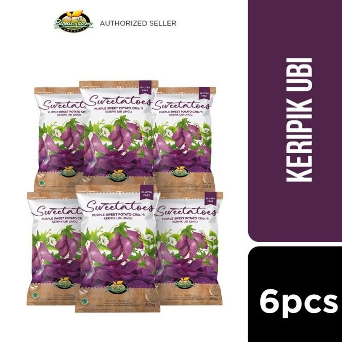 

Bionic Farm Sweetatoes Keripik Ubi Ungu 50G - 6 pcs