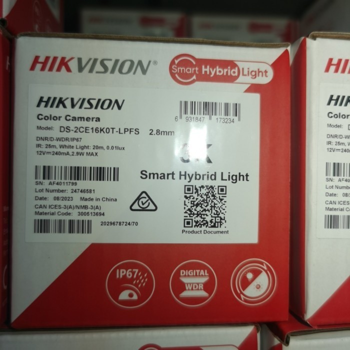 Camera Hikvision 5Mp+Audio Full Hd Turbo