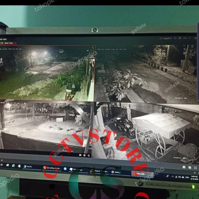 Paket Cctv 8 Ch 5 Kamera 5Mp Audio Hikvision Paket Audio Hikvision 8Ch