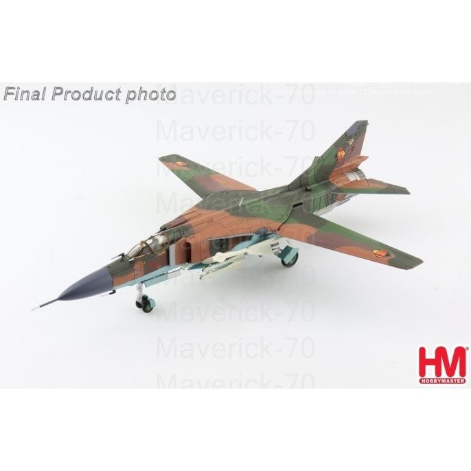 Diecast Pesawat Hobby Master MIG-23ML Flogger Red 340