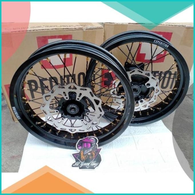 Velg Wheelset Crf 150 Expedition Set Tromol Expedition 300 - 17 / 350